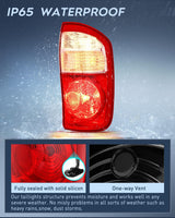 Taillight Assembly Compatible with 2004 2005 2006 Toyota Tundra 4 Door Double Cab and Crew Cab Tail Light OE Style Rear Lamp Replacement Passenger Side