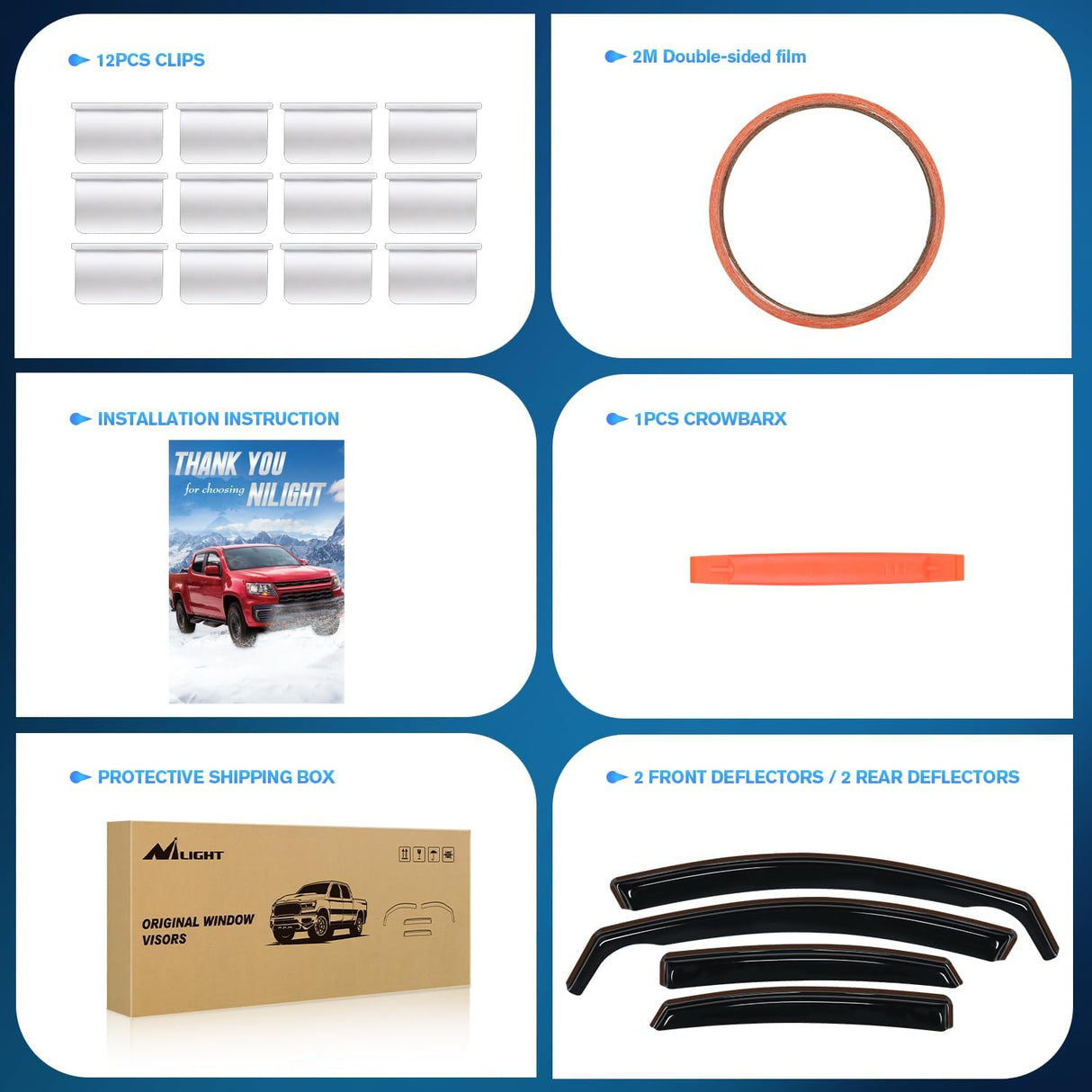 in-Channel Rain Guards for Kia Forte 2019 2020 2021 2022 2023 2024 2025, Vent Window Visors, Original Window Deflectors-4PCS