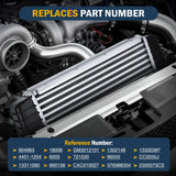 Intercooler Compatible with Buick Verano 2013-2016 for Chevrolet Cruze 2011 2012 2013 2014 2015 L4 1.4L, Aluminum Turbo Intercooler Charge Air Inter Cooler Replace 13311080, 13330387, 1302148