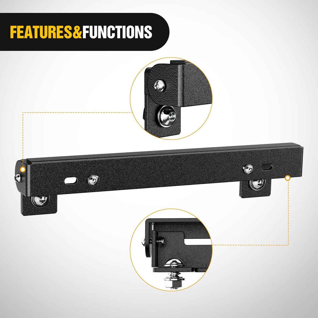 Universal Flip-Up Plate Frame for 10 Inch Hawse Fairlead Mount Front License Bracket Holder Relocation Bumper Winch Mount Roller Fit for Most Pickup Trucks Off-Road Cars SUVs