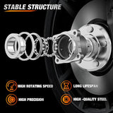 Rear Wheel Bearing and Hub Assembly for Chevy Equinox 2010 2011 2012 2013 2014 2015 2016, GMC Terrain 2010–2016, 5 Lug W/ABS 512440-2pack