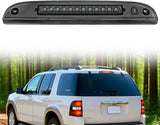 Third Brake Light Tail High Mount 3rd Stop Lights Smoked Lens for Ford Explorer 2002-2010 Escape 2008-2012 Mercury Mariner 2008-2011 Mountaineer 2006-2010 Van SUV Rear Center Cab Lamp