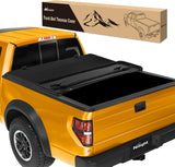 Soft Tri-fold Truck Bed Tonneau Cover Compatible with Ford F150 2004 2005 2006 2007 2008 2009 2010 2011 2012 2013 2014-6.5ft