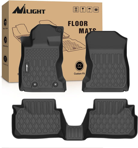 Floor Mat TPE Floor Mats for Subaru WRX 2022 2023 2024 2025 2026, All Weather Custom Fit Heavy Duty Floor Liners