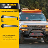 Bull Bar with Light fits 1999-2006 Chevy Silverado & GMC Sierra (07 Classic)/ 2000-2006 Suburban Tahoe & Yukon & XL / 2002-2006 Avalanche Front Bumper Grille Guard with Skid Plate Licence Hole