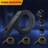 20Inch 420W Triple Row Led Light Bar Spot Flood Combo Driving Lighting Mounting Bracket Horizontal Bar Tube Working Light with 16AWG Wiring Harness for Truck Golf Cart Boat