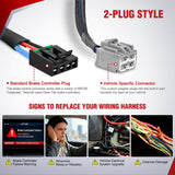Wiring Harness Kit Brake Controller Wiring Harness Adapter for Dodge Durango 2011-2021 Jeep Grand Cherokee 2011-2021 Chrysler Pacifica 2017-2021 Factory Towing Package Required Towing Hitch Trailer RV