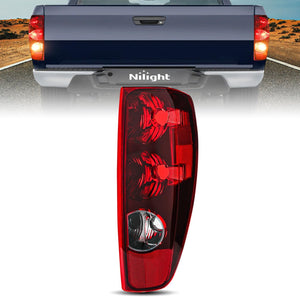 Taillight Assembly Compatible with 2004 2005 2006 2007 2008 2009 2010 2011 2012 Colorado GMC Canyon 2006 Isuzu i280 i350 2007 2008 Isuzu i290 i370 Rear Lamp OE Style Passenger Side Red Lens