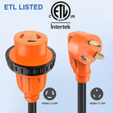 30AMP to 30AMP RV Locking Adapter Cord Nilight