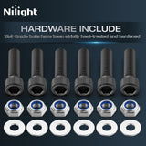 2.5 Inch Leveling Kit for 2004-2023 F150 2WD 4WD 2012 2013 2014 2015 2016 2017 2018 2019 2020 2021 2022 2023/2003-2018 Expedition/2005-2008 Lincoln Mark Front Raise Suspension Strut Spacers
