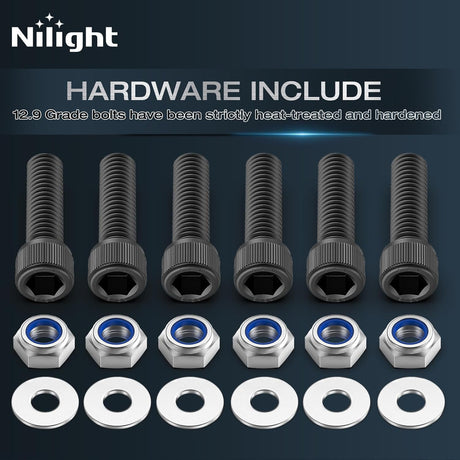 2.5 Inch Leveling Kit for 2004-2023 F150 2WD 4WD 2012 2013 2014 2015 2016 2017 2018 2019 2020 2021 2022 2023/2003-2018 Expedition/2005-2008 Lincoln Mark Front Raise Suspension Strut Spacers