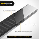 Running Boards for Toyota Tacoma 2005-2023 Double Cab | for 2 Full-Size Door & 2 Half-Size Door 6 Inch Side Step Nerf Bars Stainless Steel