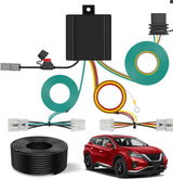 4 Pin Trailer Wiring Harness Kit 56267 Vehicle Standard 4 Way Connector Custom for 2015 2016 2017 2018 2019 2020 2021 2022 2023 2024 Nissan Murano Simple Fit Tow Hitch Harness