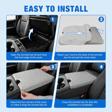 Center Console Cover for Ford F150 F250 F350 F450 F550 2015-2025