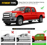 Running Boards for 1999 2000 2001 2002 2003 2004 2005 2006 2007 2008 2009 2010 2011 2012 2013 2014 2015 2016 Ford F-250 F-350 Crew Cab 4 Full Size Doors 6 Inch Bolt-on Step Nerf Bars Silver