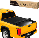 Soft Roll-Up Tonneau Cover for Toyota Tundra 2022 2023 2024 2025 6.5ft Bed, Waterproof Low Profile Truck Bed Cover