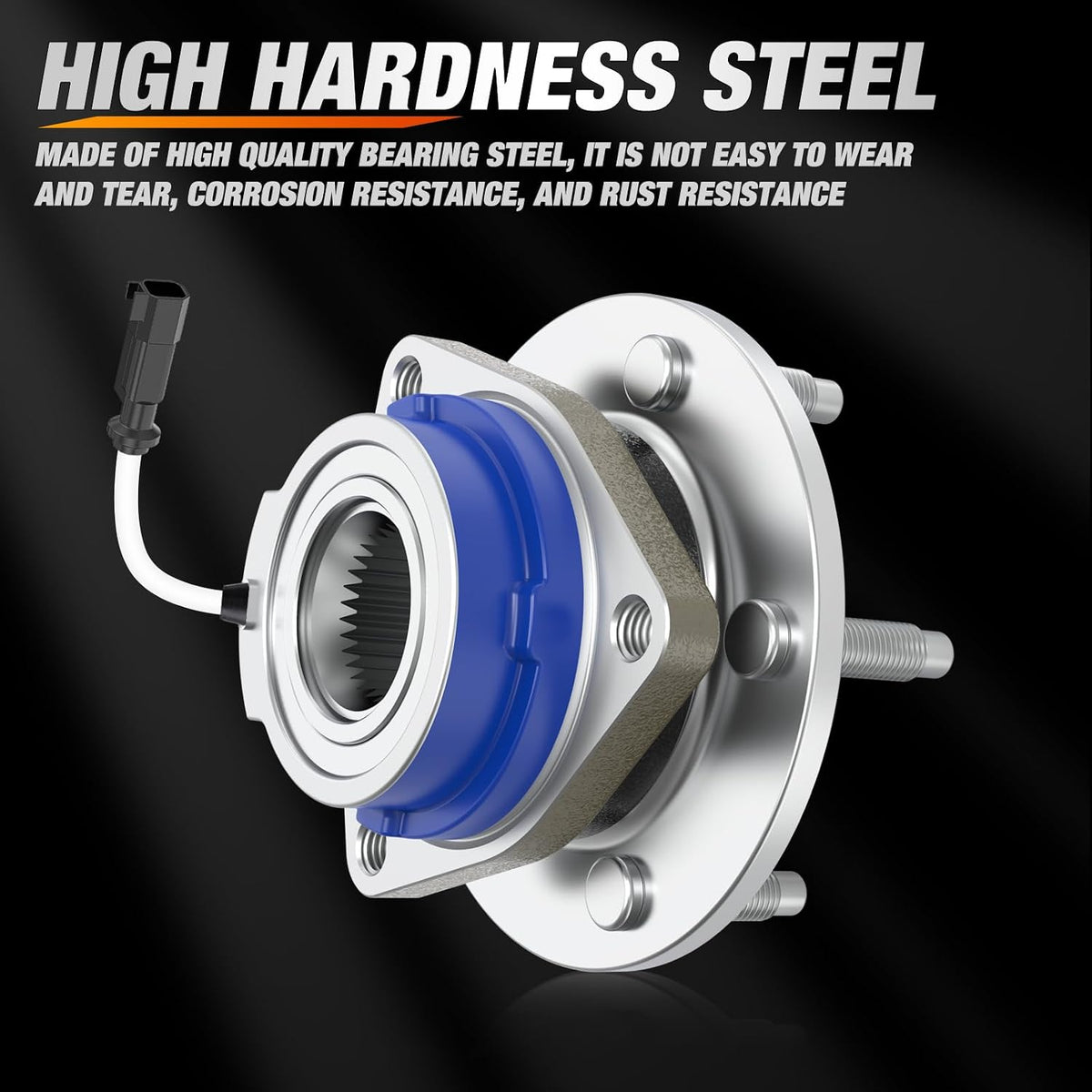 Wheel Bearings and Hub Assembly for Buick Century 1997-2005 W/ABS | For 1997-2004 Buick Regal, 1997-1999 Buick Riviera, 1997-2004 Cadillac Seville, 1997-2002 Cadillac Eldorado-2Pack