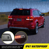 Third Brake Light Tail High Mount 3rd Stop Lights Smoked Lens Compatible with Dodge Journey 2010 2011 2012 2013 2014 2015 2016 Van SUV Rear Center Cab Lamp