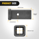 Hitch Adapter 2 Inch x 6 Inch Combo Bar Trailer Receiver Tube Weld-on Raw Steel Hitch Bar