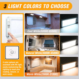 LED Interior Light 4PCS 12.5 Inch 3 Color Ceiling Light | 96LEDs with Dimmable 3100K to 6500K Lighting Memory Function and 12V-30V Compatibility for RV Enclosed Cargo Trailer Van Boat