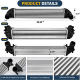 Intercooler Compatible with Chevrolet Cruze 2016 2017 2018 2019 Sedan/Hatchback 4-Door 1.4L L4 Aluminum Turbo Intercooler Charge Air Inter Cooler Replace 13356681,39116550,18088,96140,42853841