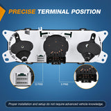A/C Heater Climate Control Module Switch Panel | Compatible with 2007 2008 2009 2010 Jeep Wrangler JK 3.8L V6 Truck Replacement Air Conditioning Panel