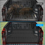 Truck Bed Mat Compatible with Ford Ranger 2024 2025 2026 5 FT | 5.0 FT Custom Fit, TPE Material, Heavy-Duty, Non-Slip, All Weather Protection