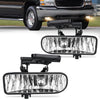 Fog Light Assembly Fog Light Assembly For 1999 2000 2001 2002 GMC Sierra 1500 2500 2001 2002 Sierra 1500HD 2500HD 3500 2000-2006 Yukon Fog Lamp Clear Lens