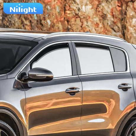 in-Channel Rain Guards for Kia Sportage 2017 2018 2019 2020 2021 2022, Vent Window Visors, Original Window Deflectors-4PCS