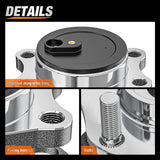 Rear Wheel Bearing and Hub Assembly for Jeep Patriot 2007-2017, Compass 2007–2016 & 2017 MK (FWD), Dodge Caliber 2007–2012, Avenger 2008-2014, Chrysler 200 2011-2014, 512332-2Pack