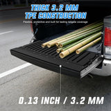 Tailgate Mat for Toyota Tacoma 2005-2023 2nd 3rd Gen All Weather TPE Anti-Slip Custom Fit Truck Tailgate Protector Cover Liner