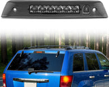 Third Brake Light Tail High Mount 3rd Stop Lights Smoked Lens Compatible with Jeep Grand Cherokee 2005 2006 2007 2008 2009 2010 Van SUV Rear Center Cab Lamp