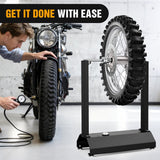 Motorcycle Bike Wheel Balancer Tire Balancer Stand | Features static & dynamic alignment heavy duty build adjustable centering cones fits most motorcycles dirt & sport bikes