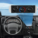A/C Heater Climate Control Module Switch Panel Compatible with 1999 2000 2001 2002 2003 2004 Jeep Wrangler TJ Right Hand Driver Truck Replacement Air Conditioning Panel