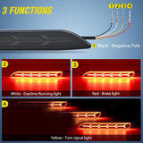 Smoke Lens Rear Bumper Tail Light for 2006-2014 Toyota Camry | for 2006 2007 2008 2009 2010 2011 2012 2013 2014 Toyota Camry Brake Turn Signal Driving LED Reflector Lamps Replacement