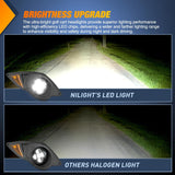 Golf Cart LED Headlights 2PCS 12V Turn Signals Yamaha Drive G29 | High Brightness Waterproof Plug and Play Running Light Upgrade Easy Installation for 2007-Up Yamaha Drive G29 Electric Carts