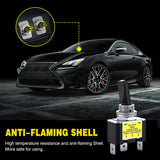 5PCS LED Toggle Switch ON Off 12V 30A Yellow Lighted Metal Heavy Duty SPST 3 Pin Rocker Switches 12mm Mounting Hole for Automotive Cars Trucks Boats Racing Cars