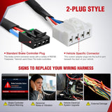 Wiring Harness Kit Brake Controller Wiring Harness Adapter for Dodge Ram 1995-2009 Dakota 1997-2011 Durango 1998-2009 Factory Towing Package Required Towing Hitch Trailer RV