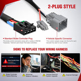 Wiring Harness Kit Brake Controller Wiring Harness Adapter for Ram 1500 2500 3500 Dodge Pickup 2013 2014 Factory Towing Package Required Towing Hitch Trailer RV