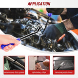 900Pcs Car Push Retainer Clips Auto Fasteners Kit Included 24 Sizes Nylon Bumper Fender Rivets Door Trim Panel Clips with 5 Fasteners Remover 10 Cable Ties for Toyota GM Ford Honda Chevy