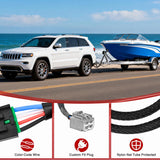 Wiring Harness Kit Brake Controller Wiring Harness Adapter for Dodge Durango 2011-2021 Jeep Grand Cherokee 2011-2021 Chrysler Pacifica 2017-2021 Factory Towing Package Required Towing Hitch Trailer RV