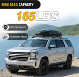Roof Rack Cross Bars Fit for Chevrolet Chevy Tahoe Suburban GMC Yukon Cadillac Escalade 2015-2021, Adjustable Aluminum Less Wind Noise Car Crossbars for Cargo Carrier Luggage Box Kayak Tent