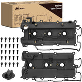 Pair Engine Valve Cover Set for Infiniti I35 2002 2003 2004, for Nissan Altima 2002 2003 2004 2005 2006, Maxima 2002-2006 2007 2008, Quest 2004-2009, Murano 2003 2004 2005 2006 2007