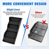 Center Console Cover Fit for Toyota Camry 2025 2026 LE SE XLE XSE | Premium Nappa Leather Armrest Cover for Toyota Car Accessories Waterproof Middle Arm Rest Cover Pad Armrest Box Cushion Black