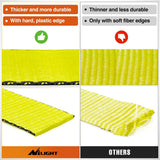 2 Inch x 38 Inch Axle Tie Down Straps with D-Rings & Protective Sleeves | 11,127 LBS Break Strength for Car Haulers Engine Hoists Trucks Trailers and UTVs 4 Pack Yellow