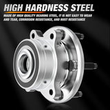 Front or Rear Wheel Bearing and Hub Assembly for Ford Explorer 2011 2012 2013 2014 2015 2016 2017 2018 2019, Ford Police Interceptor Utility 2013-2018, w/5 Lugs-512460 2Pack