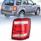 Taillight Assembly Compatible with 2008 2009 2010 2011 2012 Ford Escape Tail Lights Rear Lamp Replacement OE Style Passenger Side