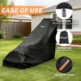 Push Lawn Mower Cover 75 Inch, Waterproof Walk Behind Mower Cover | 420D Heavy Duty Fabric, All-weather & UV Protection