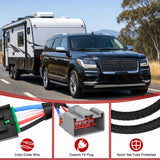 Wiring Harness Kit Brake Controller Wiring Harness Adapter for 2009-2021 Ford F-150, 2017-2023 F-250 F-350 F-450 F-550, 2012-2019 Flex, 2012-2019 Lincoln MKT, 2015-2023 Navigator