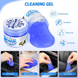 15PCS Car Detailing Kit Auto Cleaning Tools Wash Set with Storage Carry Bag Beginners Easy to Use for Interior Exterior Car Care Clean Windshield Dashboard Seat Air Vents Wheels Tires, Blue